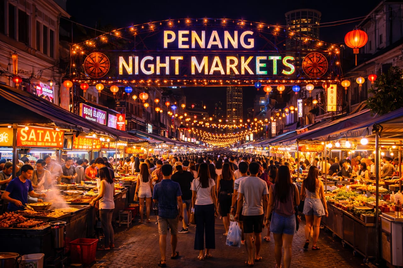 Penang Night Markets 槟城夜市